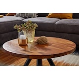 thumbnail of Couchtisch FineBuy Sofatisch Massivholz 60x60x35 cm Wohnzimmertisch Tisch Rund