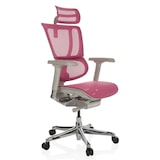 thumbnail of Sedia da ufficio / Poltrone direzionali ERGOHUMAN SLIM G GEN2 Tessuto in maglia rosa hjh OFFICE