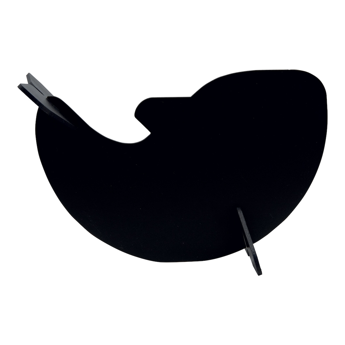 Securit® 3D Deko-Tafel - Wal-Silhouette - Kreidestift inklusive