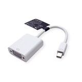 thumbnail of ROLINE Mini DisplayPort-VGA Adapter, Mini DP Male - VGA Female