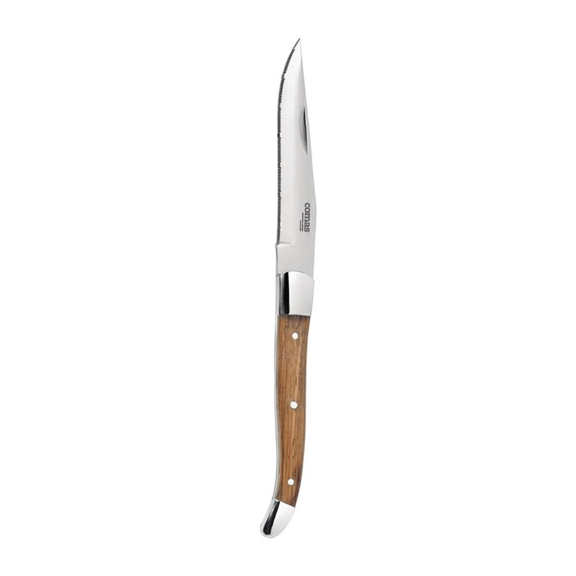 Comas Steakmesser ALPS | 23cm | Edelstahl & Holz | 6 Messer
