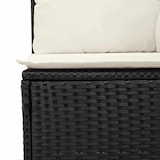 thumbnail of vidaXL Garten-Sofa-Set 9 pcs Schwarz und Creme 287,5 x 177,5 x 85 cm