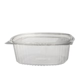 thumbnail of DayBays 450 Stk. Klappschale Oval 500 ml VP 150x124x55 mm RPET Transparent mit anhängendem Deckel