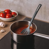 thumbnail of WellHome - Conjunto de panelas de aço inoxidável com 5 peças e 6 utensílios básicos de cozinha em PBT preto