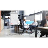 thumbnail of ALLboards Chevalet de Conférence Mobile Double Face 100x70cm sur Roulettes, Hauteur Réglable