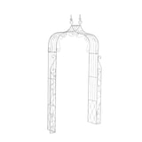 thumbnail of Rozenboog Aurora antiek/wit