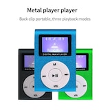 thumbnail of Lecteur MP3 Portable Rose Avec Écouteurs Et Écran Compact YONIS
