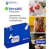 thumbnail of Maquina Cierrabolsas Precintadora Bolsas Azul Lacada + 6 Rollos Rojos