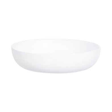 Assiette à couscous blanche 21cm Friend's Time - Luminarc - Verre opale extra résistant