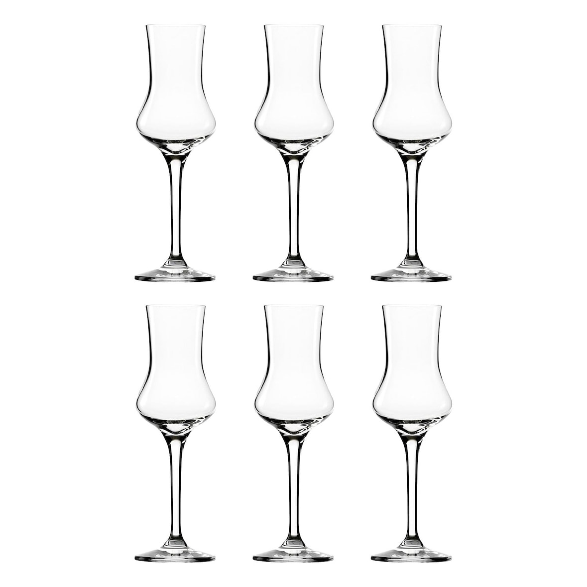 Grappagläser 6er-Set Grappa, 90 ml