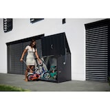 thumbnail of Trimetals® Stoweaway Metalen Berging TM11000 - Fietsenstalling - Antraciet