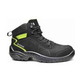 thumbnail of Base - Chaussures de sécurité hautes en cuir Nabutek noir et vert CHESTER TOP S3L Noir / Vert Taille 43