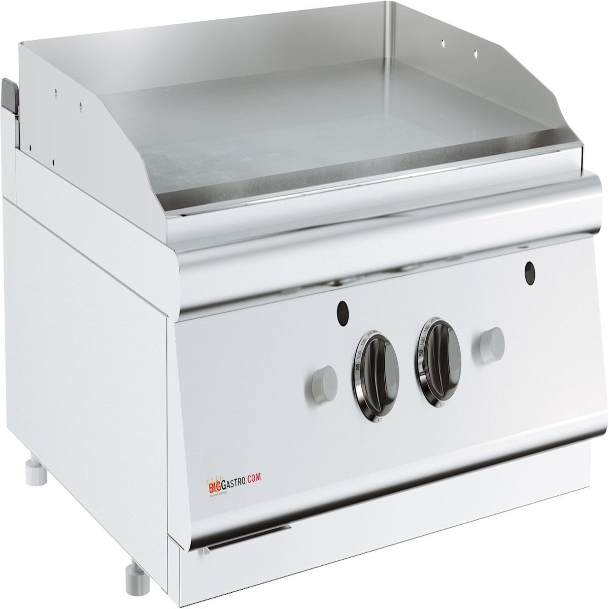 Gas Grillplatte Chrom - 13 kW