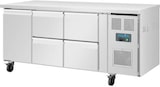thumbnail of Positive Pro Polar 356L Kühltisch - 1 Tür, 4 Schubladen, Umluftkühlung