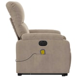 thumbnail of vidaXL Massagesessel Aufstehhilfe Elektrisch Taupe Mikrofasergewebe
