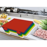 thumbnail of METRO PROFESSIONAL Schneidebrett, Polyethylen, 60 x 40 cm, mit Anschlag, rot