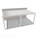 thumbnail of Weide Deluxe Plus | Wand Pergola | Voll Aluminium | 4 x 6 M | Lamellendach weiß