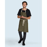 thumbnail of CORSICA - Cord Bib Apron with Pocket: One Size / Black