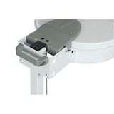 thumbnail of Stil Casa reggisacco per raccolta rifiuti, acciaio verniciato, apertura a pedale, 54,6x60xh. 94 cm, elastico ferma sacco, 110 litri, bianco