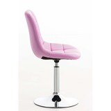 thumbnail of Stuhl Emil Kunstleder pink