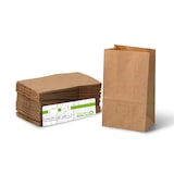 thumbnail of greenbox - Bolsas tipo bloque S, 9,5 x 6 x 16 cm, marrón, papel kraft, 500 unidades.