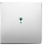 thumbnail of Busch-Jaeger 1fach Abdeckung free@home Edelstahl 2CKA006220A0413 1 St.