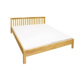 thumbnail of Möbilia Bett | 180 x 200 cm | Kiefer-Holz naturfarben | B 193 x T 209 x H 80 cm | 19020051 | Serie BETT