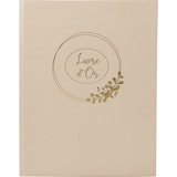 thumbnail of Livre d'Or Ringflower 22x27 cm, 100 pages, coloris latté
