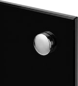 thumbnail of Romux® Kühlvitrine für Konditorei Quadratisch Tischgerät 2 Böden Schwarz 350 Liter Umluftkühlung | Kühlvitrine Gerade Glasscheiben