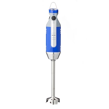 METRO PROFESSIONAL Batidora de mano GSM1000, acero/plástico, eje desmontable de 19 cm, 2.000–13.000 rpm, 120–250 W, azul