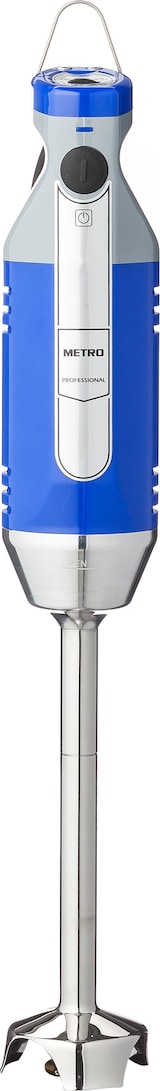 thumbnail of METRO PROFESSIONAL Batidora de mano GSM1000, acero/plástico, eje desmontable de 19 cm, 2.000–13.000 rpm, 120–250 W, azul