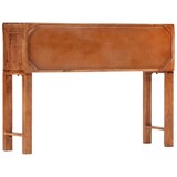 thumbnail of Mesa consola madera maciza de acacia rugosa 120x32x80 cm