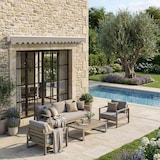 thumbnail of Store banne semi-intégral 2 x 2,50 m en aluminium beige
