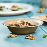 thumbnail of BIOZOYG 25 Stück tiefe Einwegteller Ø 14cm Suppenteller Palmblatt-Teller, Schale für Suppe und Eintöpfe, Partys und Catering, biologisch abbaubar