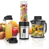 thumbnail of Arendo Standmixer 700 W, Edelstahl Mixer & Zerkleinerer 1,2L 2IN1 inkl. 2x Mixbehälter je 0,57L