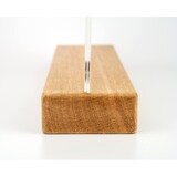 thumbnail of Tischaufsteller »Eiche« DIN A4 hoch, Holz+Acrylglas