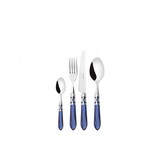 thumbnail of aladdin chromring, 24-teiliges besteckset, blauer griff, kompakte box, casa bugatti