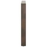 thumbnail of vidaXL Esstisch Beine V-Form 2 Stück Naturstahl 90x(72-73,3) cm Stahl