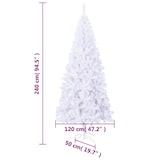 thumbnail of Künstlicher Weihnachtsbaum L 240 cm Weiß