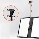 thumbnail of 【XGDX-5804】LED-Leuchtrahmen, Werberahmen, Lichtkasten, Lichtbox – geeignet für Geschäfte und Restaurants Schwarz 60×120cm