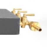 thumbnail of Estufa de gas para catering de hierro fundido real 9.8 kw 4 pies 3 grifos + manguera de gas y regulador