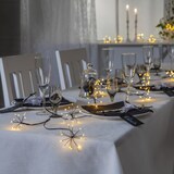 thumbnail of LED Lichterkette Blume 96 Tautropfen LED 8 Blüten Batterie 2,1m Timer