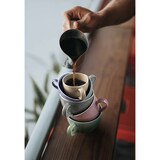 thumbnail of Seltmann Weiden Beat Color Glaze Milchkaffeetassen mit Untertassen 6er Set Fliederblau