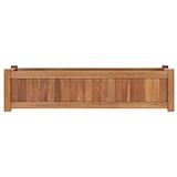 thumbnail of vidaXL Hochbeet 100x30x25 cm Massivholz Teak