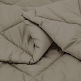 thumbnail of vidaXL Sommerdecke Hellgrau 240 x 260 cm Mikrofaser