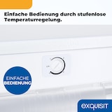 thumbnail of Exquisit Gefrierschrank, 177 Liter, Standgerät, 4-Sterne-Gefrieren, Toplader, Tiefkühlen, kompakt, GS230-H-050C weiss