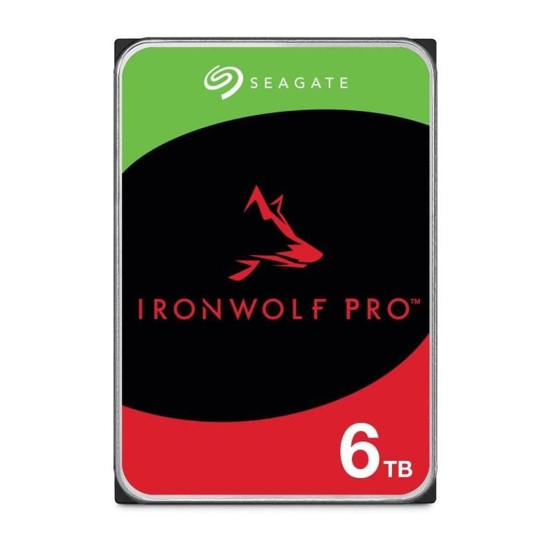 Seagate Technology - Ironwolf Pro - Disque Dur Interne 6to - Pour Nas Ironwolf Pro