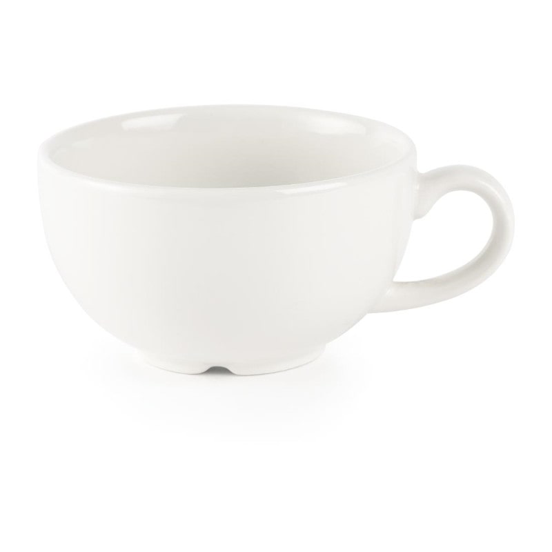 Churchill Tazas de Cappuccino Blancas 200ml - Juego de 24