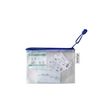 thumbnail of DJOIS by Tarifold confezione da 8 buste in PVC con zip A6, blu