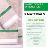 thumbnail of Benetton - Toalha de Mãos 50x90cm 100% Algodão Bege com Listras Neutral